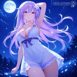 1girls 2026 adult adult_female aegis_elysium afternoon afternoon_sky ai-generated ai_art ai_generated arm_up armpit armpits arms_up big_breasts blushing_at_viewer blushing_female breasts cameltoe choujigen_game_neptune cleavage cloud clouds compile_heart dress female female_focus female_only grass grass_field grassland grasslands hair_ornament headpiece hi_res high_quality high_res high_resolution horny hot huge_breasts hyperdimension_neptunia_the_animation idea_factory large_breasts lewd light moon moonlight naughty nepgear neptune_(series) neptunia_(series) night night_sky ocean older older_female outdoor outdoors seductive_look seductive_smile sexy sitting skindentation smiling smiling_at_viewer solo solo_focus standing sundress sunlight thicc thicc_breasts thicc_thighs thick thick_breasts thick_thighs thighs tiara water watermark white_dress