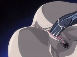 00s 1girls 2002 animated anime_screenshot anus ass bible_black bible_black_gaiden clitoris close-up demon demon_boy female female_pubic_hair huge_ass nude pubic_hair pussy pussy_juice rape tagme takashiro_hiroko tentacle tentacle_sex uncensored vaginal_penetration veins