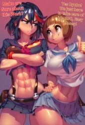 mankanshoku mako from kill la kill by gigiti