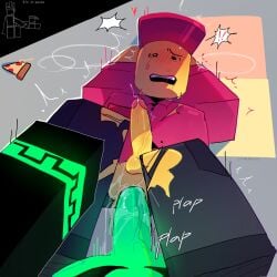 1:1 1x1x1x1_(forsaken) 2boys anal artist_name blocky_body cheetoz123 crying crying_with_eyes_open drooling elliot_(forsaken) elliot_(work_at_a_pizza_place) english_text forsaken_(roblox) gay gay_sex half-dressed heavy_breathing huge_cock missionary_position motion_lines precum ripped_clothing roblox roblox_game robloxian rough_sex self_upload trembling