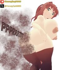 (theusagiboy1406) 1girls 3d 3d_(artwork) 3d_model 3d_render ass ass_focus big_ass big_breasts big_butt brown_hair curvy curvy_figure doki_doki_literature_club fart fart_cloud fart_fetish farting farts female female_focus female_only girl huge_ass huge_breasts huge_butt light-skinned_female light_skin long_hair mikumikudance mmd monika_(doki_doki_literature_club) naked naked_female nipples nude nude_female patreon_username socks thick_ass twitter_link twitter_username white_background