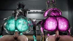 animated ass babymoonart big_ass bouncing_ass cowgirl_position cum cum_in_ass cum_inside ember_(warframe) ember_heirloom_(warframe) female_penetrated foursome hd high_resolution highres light-skinned_male light_skin male male/female male_penetrating male_penetrating_female tagme valkyr_(warframe) valkyr_heirloom_(warframe) video video_game_character warframe