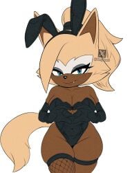 1girls 2026 2d 2d_(artwork) 2d_artwork anthro blonde-haired_female blonde_female blonde_hair blonde_hair_female breasts brown_fur bunny_ears bunny_girl bunnysuit canid canine canis digital_art digital_drawing_(artwork) digital_media_(artwork) female fishnet_legwear fishnets furry furry_female genyacero heart_hands heart_symbol playboy_bunny sega solo sonic_(series) sonic_the_hedgehog_(comics) sonic_the_hedgehog_(idw) sonic_the_hedgehog_(series) tagme whisper_the_wolf wolf wolf_ears wolf_girl wolf_tail