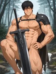 toji fushiguro from jujutsu kaisen by boyswithearsai