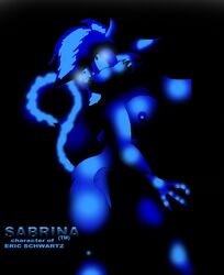 anthro female nude sabrina_conrad sabrina_online skunk solo webcomic