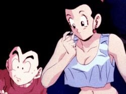 animated chichi dragon_ball dragon_ball_z edit krillin kuririn