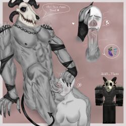 1boy 1girls anonymous_female artist_request breasts female male muscles muscular muscular_male nude oral penis reference_image roblox roblox_avatar robloxian source_request tagme wendigo