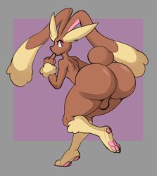 lopunny from pokemon by reddrago