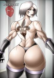 adepta_sororitas big_ass big_hips big_thighs black_panties curvy curvy_body curvy_females curvy_hips fleur-de-lis fleur-de-lis_(symbol) hips huge_ass imperium_of_man massive_ass muscular_female rockieart sister_of_battle warhammer_(franchise) warhammer_40k