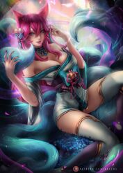 ahri from league of legends by axsens