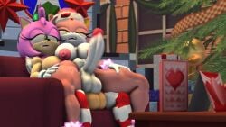 2022 2futas 3d amy_rose animated balls_touching blaze_the_cat burning_blaze christmas cum cum_while_penetrated futa_on_futa futa_only futanari mp4 no_sound silvertilver silvertilver_(4lifebunger) sonic_(series) tagme video