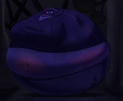 big_breasts blueberry_inflation breasts female fruityshork spherical_inflation sunken_head sunken_limbs