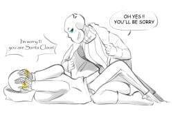 2d angry_vein blue_eyes christmas comic_sans dialogue english english_text incest papyrus papyrus_(font) papyrus_(underswap) papyrus_au sans sans_(underswap) sans_au talking text underswap underswap_papyrus underswap_sans undertale undertale_(series) undertale_au