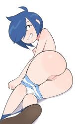 1girls 2d anus anus_peek areola areolae artist_request ass ass_focus black_eyes blue_hair breasts butt butt_focus calves cartoon_network color colored ed_edd_n_eddy eyelashes female female_focus female_only footwear freckles freckles_on_face hair hair_over_one_eye hand_on_knee hand_on_leg human human_only kanker_sisters laying_down laying_on_side legs legs_together light-skinned_female light_skin looking_back marie_kanker medium_hair naked naked_female naked_footwear naked_with_shoes_on nipples no_bra nude nude_female one_eye_covered one_eye_obstructed pale-skinned_female pale_skin panties panties_down panty_pull pink_nipples pussy rear_view shoes shoes_only small_breasts smile smiling smirk solo solo_female solo_focus source_request teeth topless underwear vagina vulva white_background