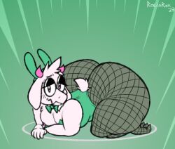 1boy 2d anthro anthro_male anthro_only ass big_ass bunnysuit caprine clothing deltarune femboy fishnets fur furry furry_male furry_only girly goat horns huge_ass humanoid humanoid_male humanoid_only looking_at_viewer male male_only mammal mammal_humanoid monster ralsei roccorox solo tail thick_thighs thunder_thighs undertale_(series) video_games wide_hips