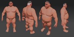 1boy 3d ben_10 hedrus male male_only max_tennyson solo tagme zbrush