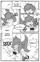 anthro big_breasts big_ears big_sister blush bodily_fluids breasts brother_and_sister censored comic cum cum_on_face duo ejaculation english_text erection fellatio female fur genital_fluids genitals hair hi_res incest korean_text little_brother male male/female mammal monochrome nipples nude older_sister oral penile penis rodent sciurid sex size_difference smaller_male text tod_d tree_squirrel young younger_brother