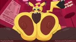 1boy 1boy1girl 1girls 2d 2d_animation animated anthro anthrofied areola areolae ass big_ass big_breasts big_nipples big_penis black_penis blowjob boobjob breasts cosplay_pikachu cum cum_in_mouth cum_inside cum_on_penis cum_splatter dark-skinned_male dark_skin female female/male fur furry heart_sunglasses huge_areolae huge_ass huge_breasts huge_penis hyper hyper_ass hyper_breasts hyper_hourglass hyper_penis large_ass large_breasts large_penis male male/female mp4 nintendo paizuri penis piercings pikachu pokémon_(species) pokemon rai_(nikuzi) rai_the_raichu_(character) red_cheeks short_playtime shortstack slut small_but_busty sound tagme tail tasteofchoklit video video_games yellow_fur