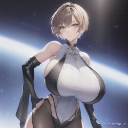 1girls ai_generated huge_breasts op_ai short_hair