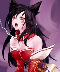 ahri from league of legends by nekoro