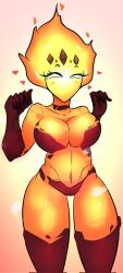 apilia breasts flame_girl ryevoid_(artist) tagme thighs