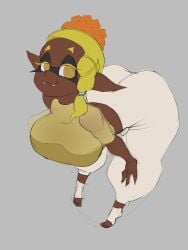 1girls 2d alternate_version_available big_ass big_breasts dark-skinned_female enormous_ass enormous_breasts frye_(splatoon) fully_clothed huge_ass huge_breasts looking_at_viewer massive_ass massive_breasts short_hair splatoon splatoon_3 tagme the_heking wide_hips yellow_hair