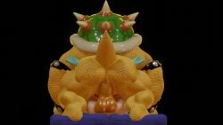 3d animated anthro anthro_on_human bowser loop mario_(series) mating_press no_sound princess_rosalina rough_sex sex tagme trycan video