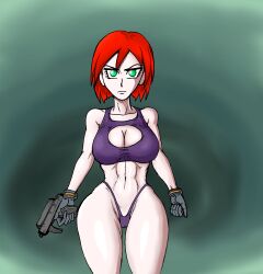 comic_cover fitness hotsweetcomics original_character red_hair