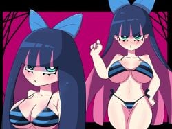 bikini bra panty_&_stocking_with_garterbelt r_bismut rbismut stocking_anarchy tagme