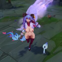 1girls 3d areolae ass ass big_ass big_breasts big_butt breasts female female female_only functionally_nude functionally_nude_female kindred large_breasts league_of_legends long_hair mod ninfrock nipples purple_hair pussy shaved_pussy solo solo_female spirit_blossom_kindred spirit_blossom_series thick_thighs wide_hips