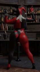 1girls 3d 3d_(artwork) ass back_view batman:_arkham_knight batman_(series) big_ass big_breasts big_butt bodysuit bubble_ass bubble_butt butt clothed curvaceous curvy curvy_body curvy_female curvy_figure dat_ass dc dc_comics dubushine34 fat_ass female female_only harley_quinn harley_quinn_(classic) harley_quinn_(injustice) huge_ass huge_breasts huge_butt indoor indoors injustice_2 large_ass large_breasts rear_view round_ass solo solo_female supervillainess thick thick_ass thick_hips thick_legs thick_thighs voluptuous voluptuous_female wayne_tower wide_hips woman