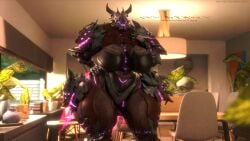 1girls 3d big_breasts breasts coolmaster98 curvy curvy_figure female huge_breasts huge_thighs slightly_chubby solo solo_female tagme thick_thighs voluptuous voruna_(warframe) warframe wide_hips