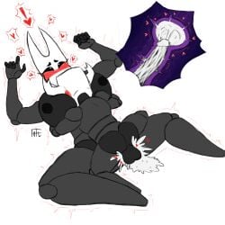 anthro balls balls_deep big_penis blush climax cum cum_in_pussy cum_in_pussy cum_in_uterus cum_inside cumming face_between_breasts female_on_bottom filled_womb gronch0 heart heart heart-shaped_pupils hollow_knight hornet_(hollow_knight) humanoid insects larger_female laying_on_back laying_on_ground male_on_top missionary_position protagonist_(hollow_knight) small_but_hung small_dom_big_sub smaller_male tagme vaginal_penetration vaginal_penetration vessel_(species) x-ray