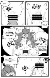 age_difference anthro big_breasts big_ears big_sister blush bodily_fluids breasts breath brother_and_sister censored closed_eyes comic duo english_text erection female fur genital_fluids genitals hair hi_res incest korean_text little_brother male male/female mammal monochrome nude older_sister panting penile penis pussy pussy_juice rodent saliva saliva_on_tongue sciurid sex size_difference smaller_male smile sweat text tod_d tongue tongue_out tree_squirrel young younger_brother younger_male