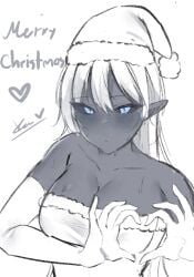 1girls christmas dark-skinned_female dark_skin deepwoken ganymede_(deepwoken) roblox roblox_game tagme text xcider