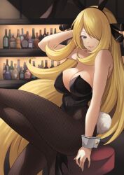 cynthia (pokemon) from nintendo by mihiro (mitumitu3232ish)