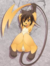 cute feet laying_on_back pokemon pokemon_(species) raichu rudragon