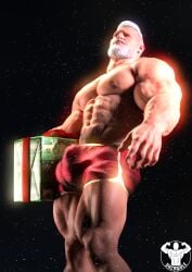 abs biceps big_penis bulge christmas_outfit dazswole gay huge_cock male male_focus male_only muscle muscles muscular muscular_arms muscular_back muscular_legs muscular_male muscular_thighs nipples pecs santa_claus veins veiny_penis