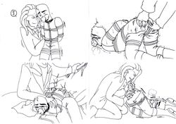 2boys gay male male_only monochrome osmosis_jones osmosis_jones_(character) tagme thrax_(osmosis_jones) yaoi