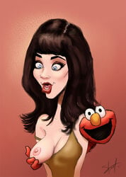 2011 clothing elmo greasystreet katy_perry musician sesame_street tagme