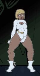 1girls 2023 2d 2d_animation ahe_gao animated blonde_hair color dc dc_comics digital_media_(artwork) female flbl galatea gooning karen_starr latex latex_leotard leotard leotard_aside loop masturbation mp4 no_sound power_girl pussy pussy_juice sex_toy squirting tagme tanned tanned_female tanned_skin tongue tongue_out uncensored vibrator video wet wet_pussy