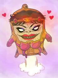 1girls artist_request female female_only marvel marvel_comics modok rule_63 solo villain villainess