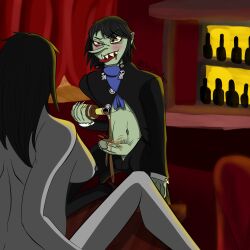 bar drunk gorillaz liquor naked sebastian_niccals smutbastian table_sex unnamed_character