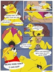 absurd_res all_fours anal anal_sex animal_genitalia animal_pussy ass balls_deep bodily_fluids butt_grab canid canine canine_genitalia canine_pussy canis close-up clothing collar comic cosplay costume cum cum_in_ass cum_in_mouth cum_in_pussy cum_inside doggy_style domestic_dog double_penetration female feral first_person_view forced forced_anal forced_oral froki from_behind_position from_front_position fur gangbang gangrape genital_fluids genitals group group_sex hand_on_butt head_grab hi_res human_penetrating_feral leaking_cum leaking_pussy leg_grab licking looking_at_another looking_back looking_scared lying makeup male male/female male_on_feral mammal martha_lorraine martha_speaks mastery_position mixed_breed offscreen_character on_back on_bottom on_ground on_top oral penetration penile penis penis_lick profanity pussy raised_hips rape reverse_cowgirl_position rough_sex ruined_makeup scarf sex sloppy_seconds tears text thigh_grab tongue tongue_out trio vaginal_penetration yellow_body yellow_fur zoophilia