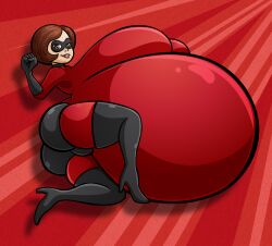 1girls ass belly big_ass big_belly big_breasts breasts cameltoe elastigirl fat female helen_parr high_heel_boots huge_belly hyper_pregnancy ilikapie mature_female milf mother pregnant the_incredibles