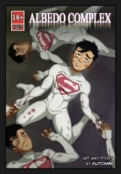 clone clones comic comic_cover conner_kent dc_comics dcamu dcuaom male_only reign_of_the_supermen suiton superboy superboy_(dcamu) superman_(series)