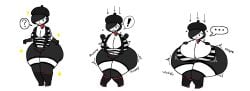 anegginpants big_breasts breasts female mime mime_girl mippi_(alsogmg) shortstack shortstackification