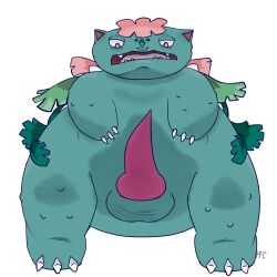 absurd_res feral generation_1_pokemon hi_res intimidation male mega_evolution mega_venusaur nintendo pokefancompletionist pokemon pokemon_(species) solo standing_over venusaur