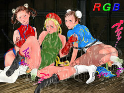 cammy_white censored chun-li female human king_of_fighters li_xiangfei street_fighter tagme