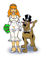 bestiality bouquet bowtie bride canine collar daphne_blake dog dress earrings female feral flower flower_bouquet fur hanna-barbera heels high_heels human husband_and_wife interspecies male married married_couple married_to_feral nipples scooby-doo scooby-doo_(character) see-through see-through_clothing tagme top_hat wedding wedding_dress wedding_gloves wedding_lingerie what white_clothing white_dress white_gloves zoophilia